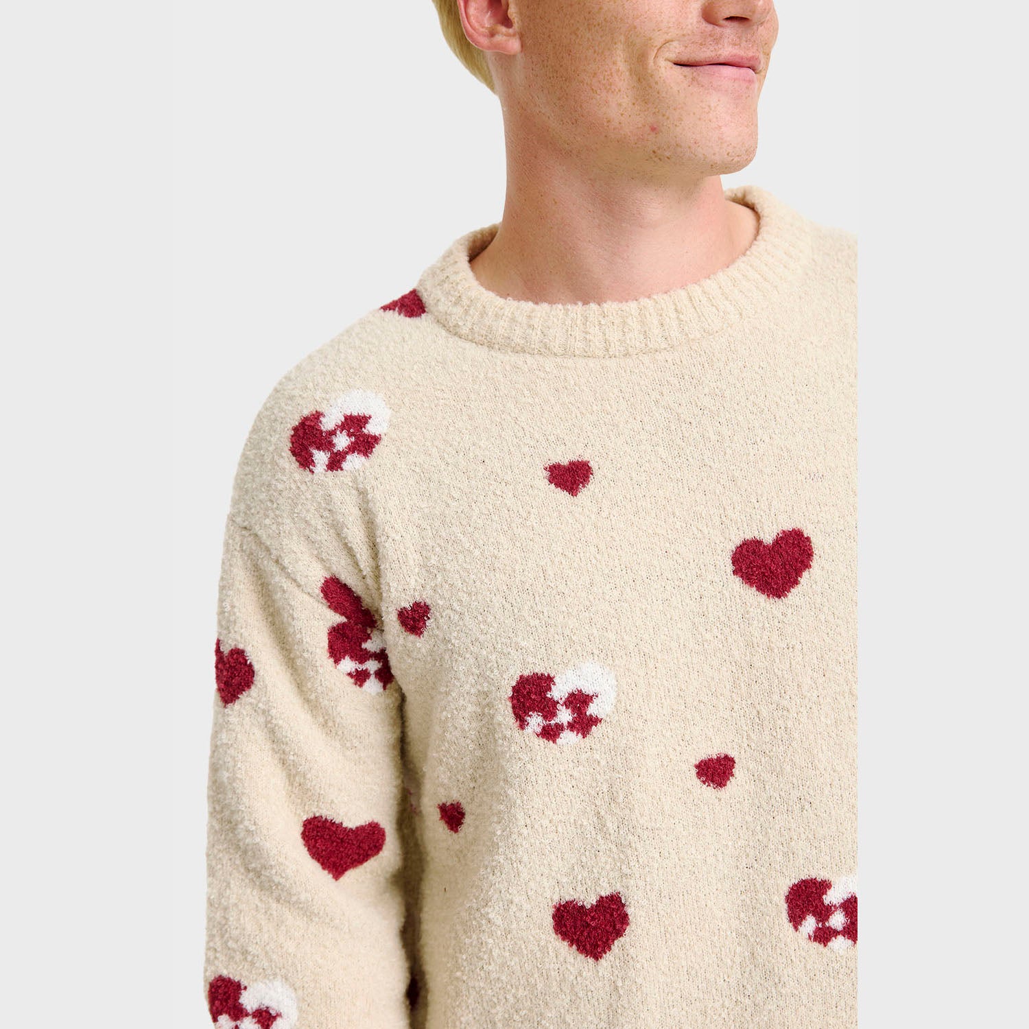 Julehjerte julesweater - Dame